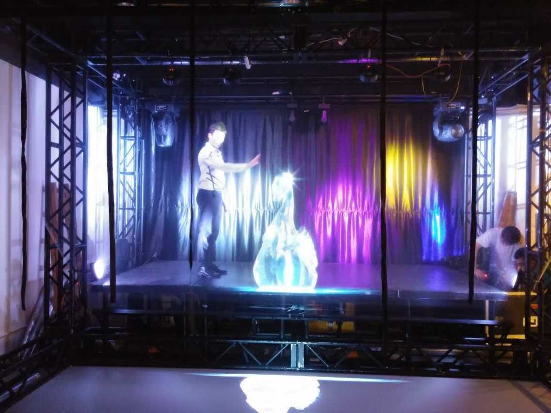 幻影成像現(xiàn)場實景