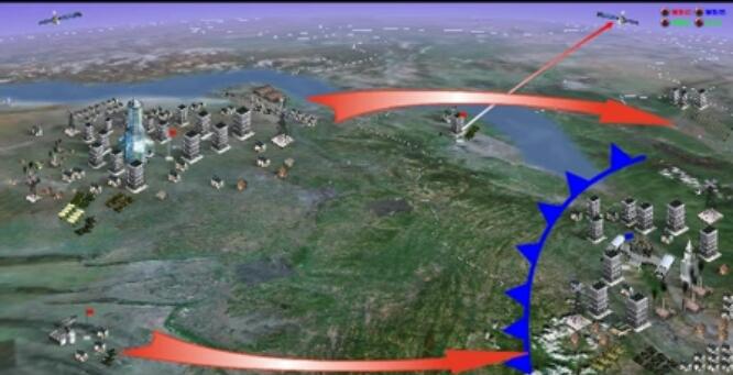 軍事領域三維數(shù)字沙盤