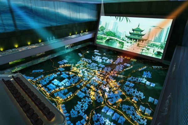 投影數(shù)字沙盤(pán)