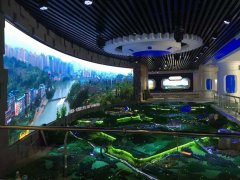 展廳中電子沙盤的應用優勢