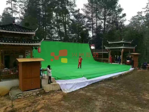 火米互動邵陽幻影成像拍攝現場